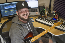 James Hughes, owner and at teacher at Triumph Music Academy