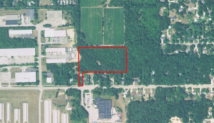 This parcel near the Grand Haven Memorial Airpark could be developed into workforce housing. 