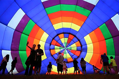 4th Annual Grand Rapids Balloon Festival: Up, up and away