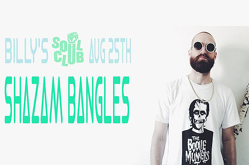 DJ Shazam Bangles: Grand Rapids Soul Club's evolution of cool continues