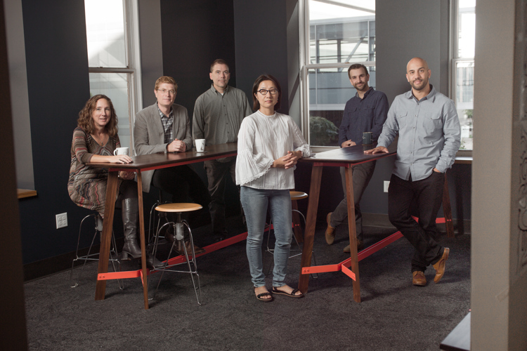 Some of the people of Peopledesign.