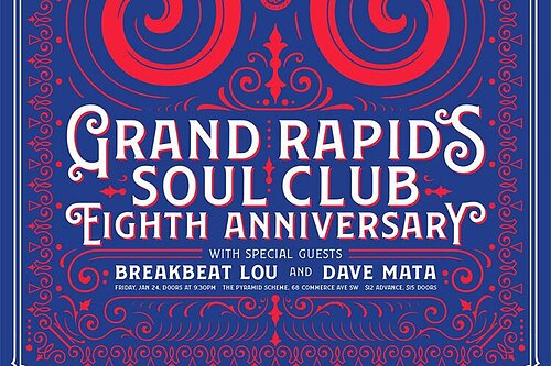 GR Soul Club: 8th-year anniversary party welcomes BreakBeat Lou & Dave Mata