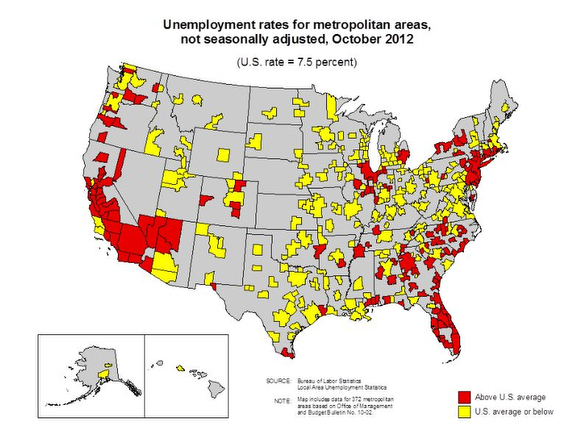 U.S. MSA Unemployment Rates
