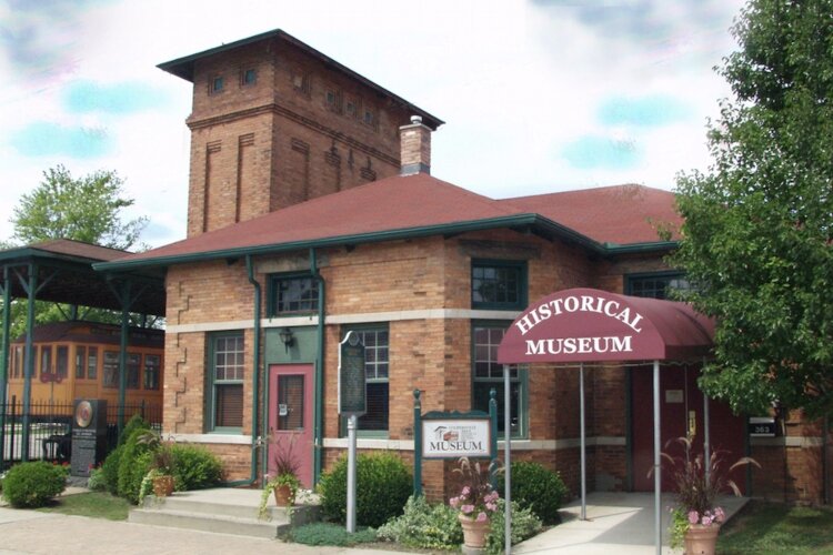 The Coopersville Historical Museum is housed in a former depot.