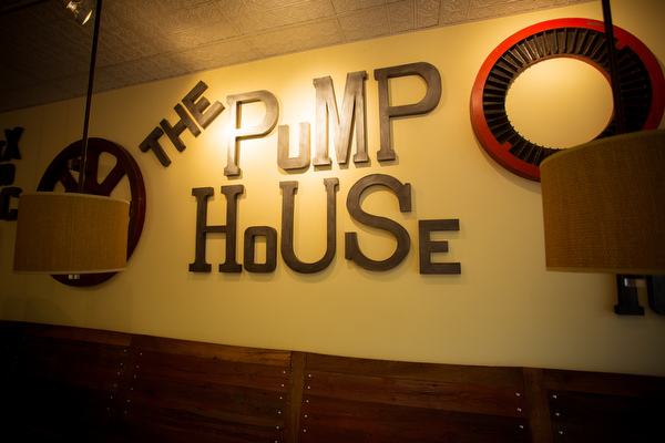 The interior of The Pump House, designed by Ashley Cole.