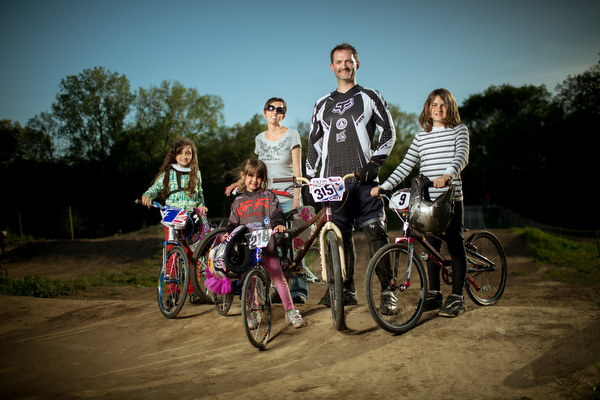 The Salisbury family is all BMX, all the time.