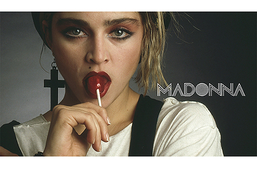 Madonna: In black vinyl