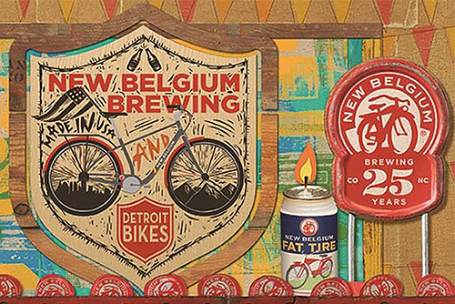 New Belgium Brewing's Clips Beer & Film Tour: Beautiful B-Corp projecting goodness & good business