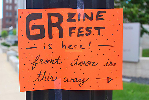 Grand Rapids Zine Fest: Beautiful words in a DIY style