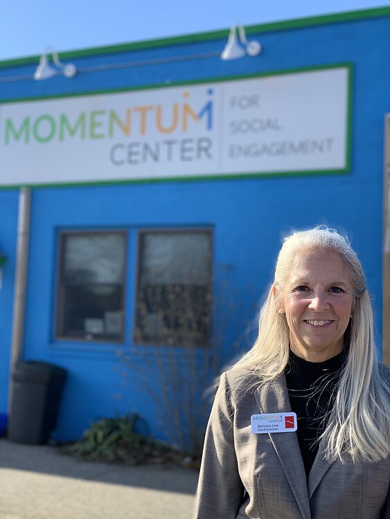 Barbara Lee VanHorssen is the Experi-Mentor (executive director) of the Momentum Center in Grand Haven.