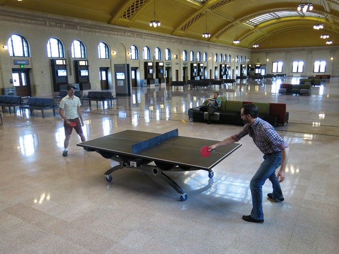 Pop Up Ping Pong Park, Arts on Chicago