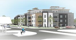 A 133- unit condominium and apartment development is being proposed for downtown Grand Haven. 