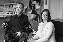 Christopher Smit and Jill Vyn, Co-Founders and Directors of DisArt