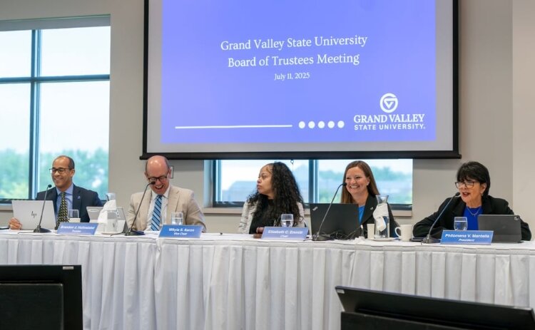 The Board of Trustees during their July 11 meeting.