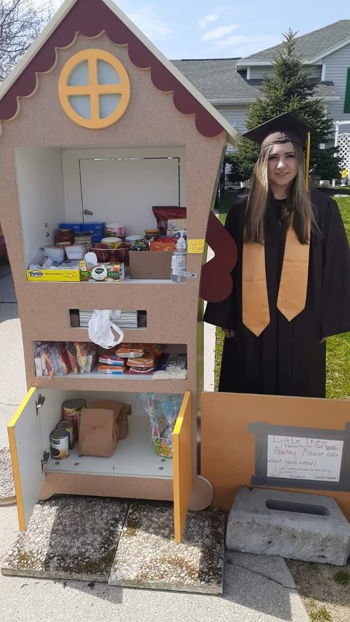 Autumn Fitchett used the money she saved for her prom to start a pantry.