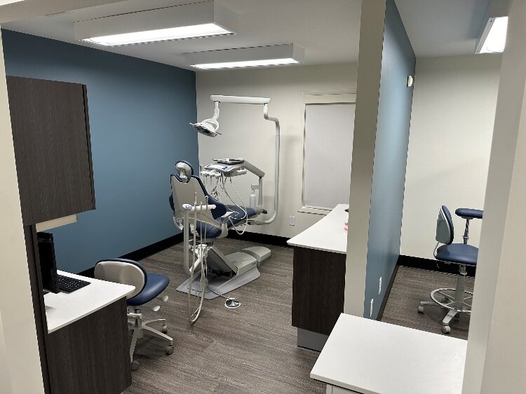 The new Belknap Commons Dental Center treats unplanned urgent dental needs. 