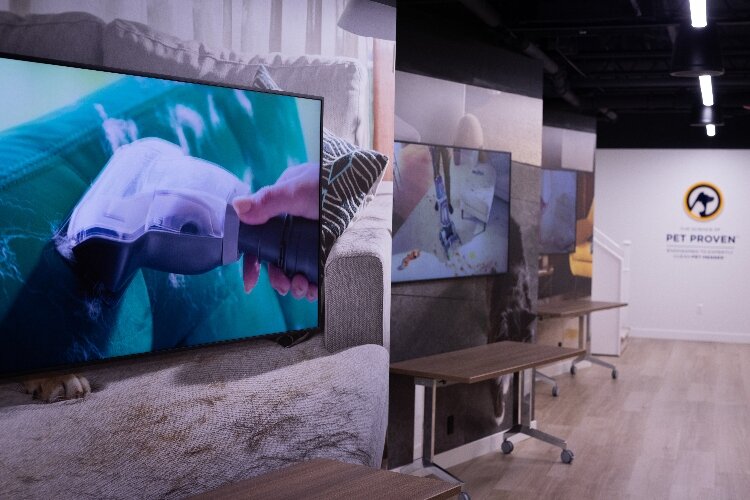 In 2024, Bissell enlisted Will Oltman to revamp its outdated product demo space at its Walker headquarters.