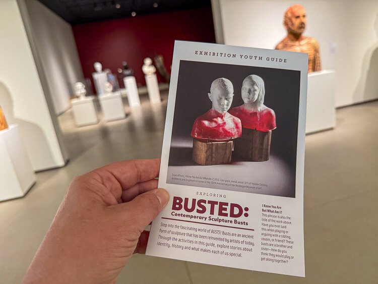 BUSTED offers layered accessibility, including an Exhibition Youth Guide.