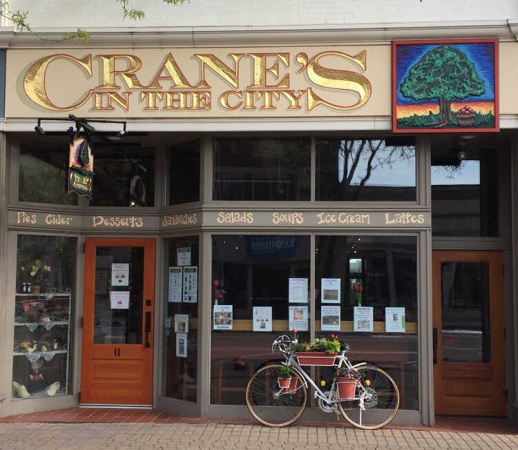 Crane’s in the City is located in downtown Holland at 11 E. 8th St.