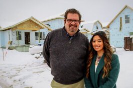 Community Land Trust Director Matias Martinez-Roca and Community Land Trust Sale Coordinator Freshta Tori Jan are lead members of the Dwelling Place team responsible for producing as well as assisting the public with access to these new homes.