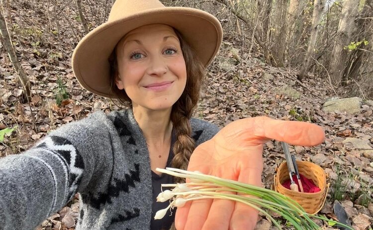  Katie Venechuk, along with husband Luke, teaches foraging classes at KDL.