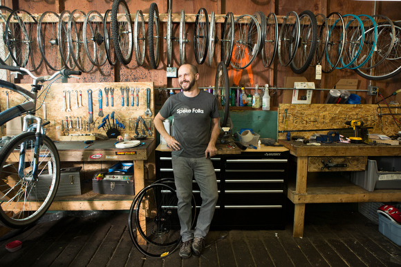 Spoke Folks Executive Director Jay Niewiek