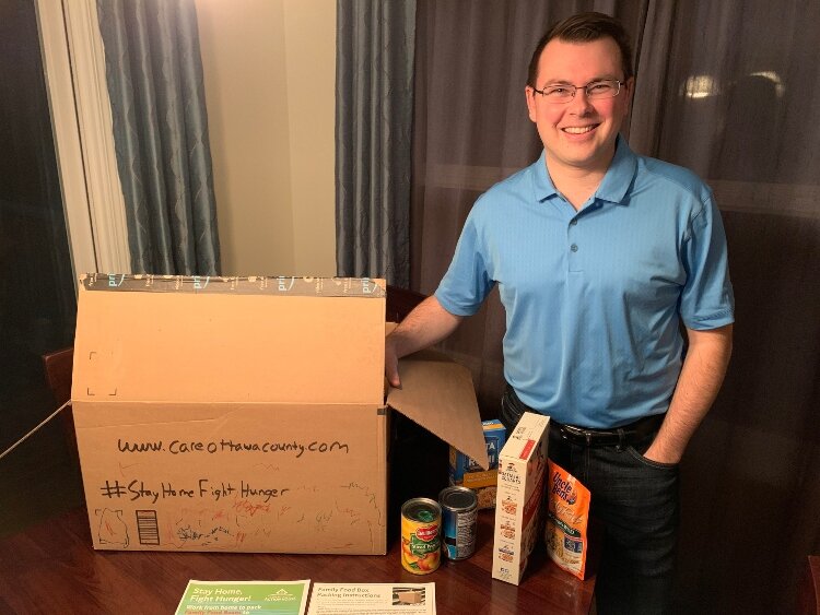  Mike Goorhouse and his family will donate $10 for every family who posts a video of their box and a message of their commitment to helping CAH and tags either Community Action House or Mike Goorhouse.