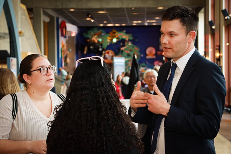 East Kentwood High School and 2023's National History Teacher of the Year, Matthew Vriesman