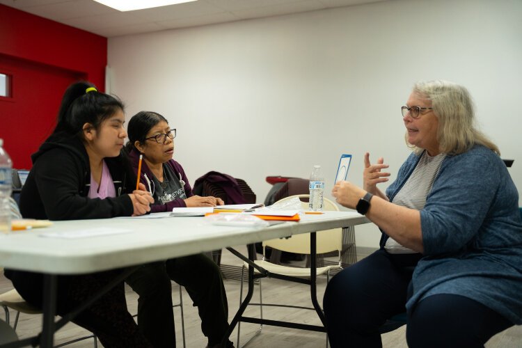 A new ESL program is a collaborative effort between HNI and the Literacy Center of West Michigan (LCWM), funded by the state of Michigan’s Going Pro Talent Fund.