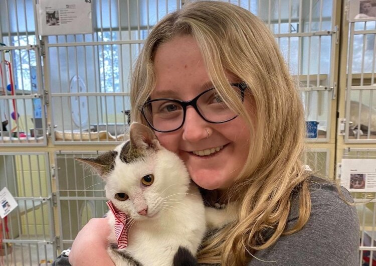 Kathryn Agar has fostered more than 150 orphaned kittens. 