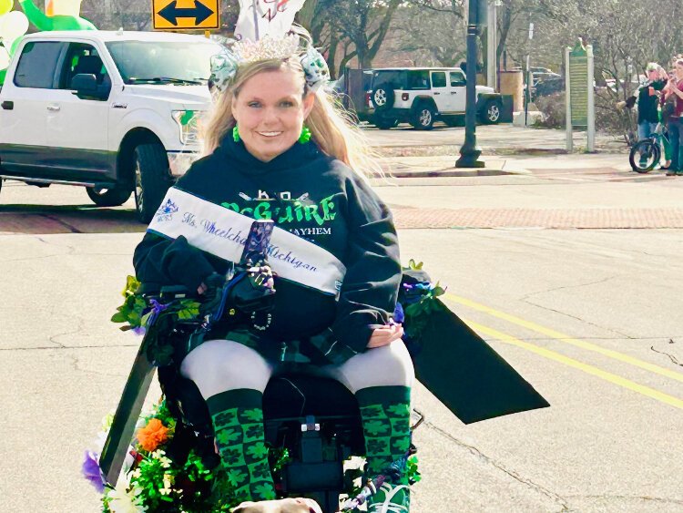 Ms. Wheelchair Michigan 2025 Rynita McGuire will go on to compete for the national title this fall.
