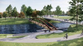 Major donors have already contributed $7.3 million toward the $8.5 million goal for the Ada Covered Bridge Park.