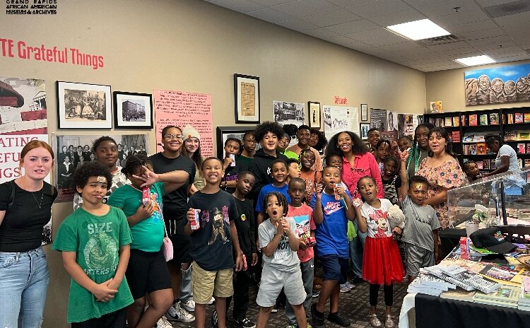 Students visit GRAAMA. 