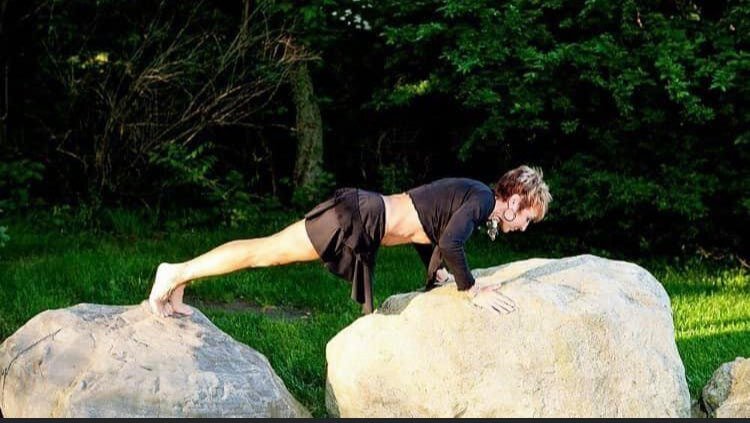 An important part of Tammy Dockins' exercise regiment is strength training. 