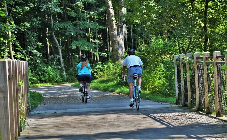 The Upper Macatawa Natural Area is one of the parks listed as family friendly.