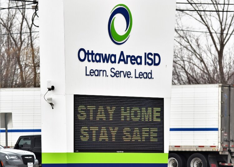 Ottawa Area Intermediate School District emphasizes the Stay Home, Stay Safe order issued by Governor Gretchen Whitmer.