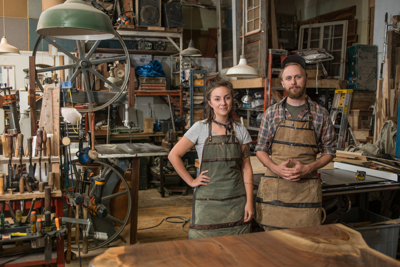 Leather and wood live: Grand Rapids embraces craftsmanship done the old ...