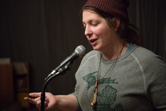 Eirann Betka performs during a practice with other members of Funny Girls.