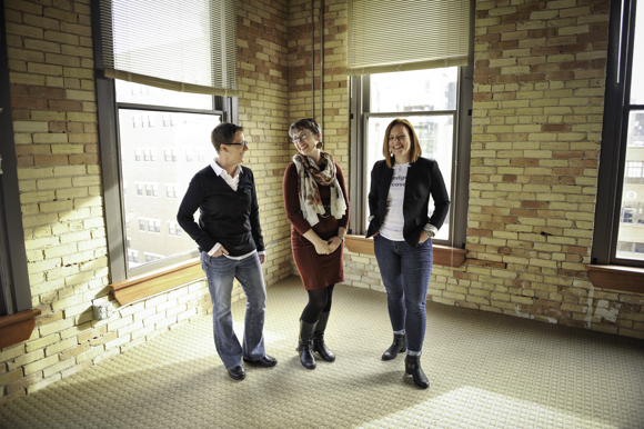 Lindsay Mikita, Christy Ennis-Kloote and Karen VanHouten.