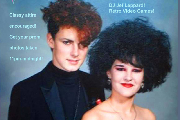 Retro D Luxe Get Into The Groove At This 80s Prom
