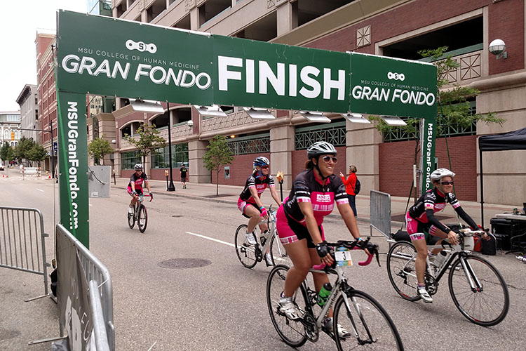 Friends of Grand Rapids Parks' new executive director, Stephanie Adams, is an avid cyclist.