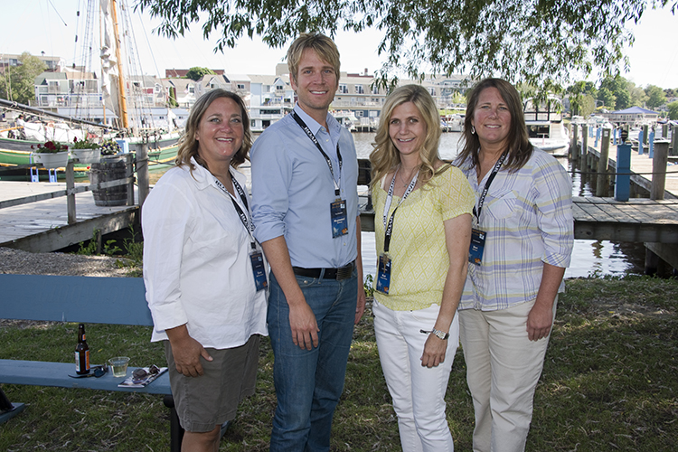 From left: Siblings Dana DePree Minter, Hopwood DePree, Kori Eldean Rentz and Dori DePree with longtime colleague and family friend, Kori. 