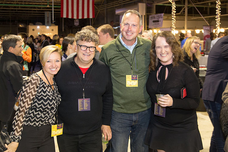 From left, Rosalynn Bliss, Tommy Allen, Bryan Harrison and Anna Gustafson.