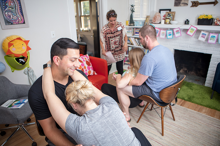 Birthing class at Simply Born