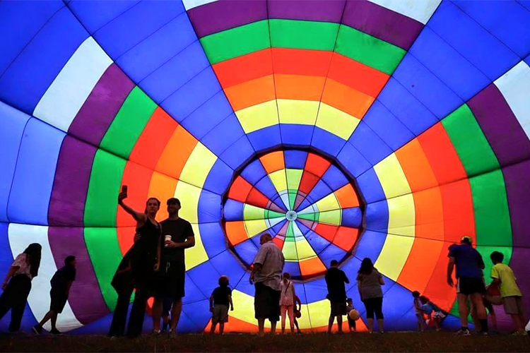 4th Annual Grand Rapids Balloon Festival: Up, up and away