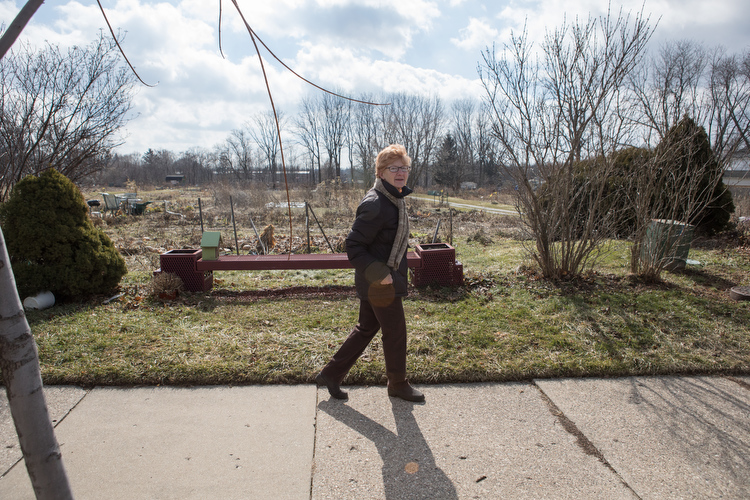 Garden Committee member Norma Jansma helps keep the Hillcrest Garden alive and well. 