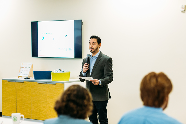 West Michigan Hispanic Chamber of Commerce Executive Director Guillermo Cisneros.