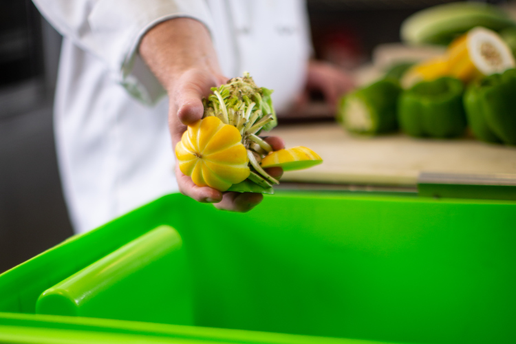 Composting saves on food waste and creates value in quality soil.