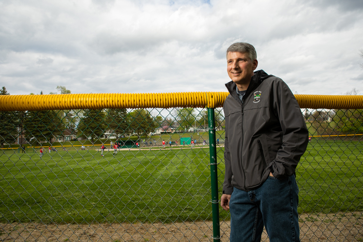 Mark Phillips, President of the Pinery Park Little League.