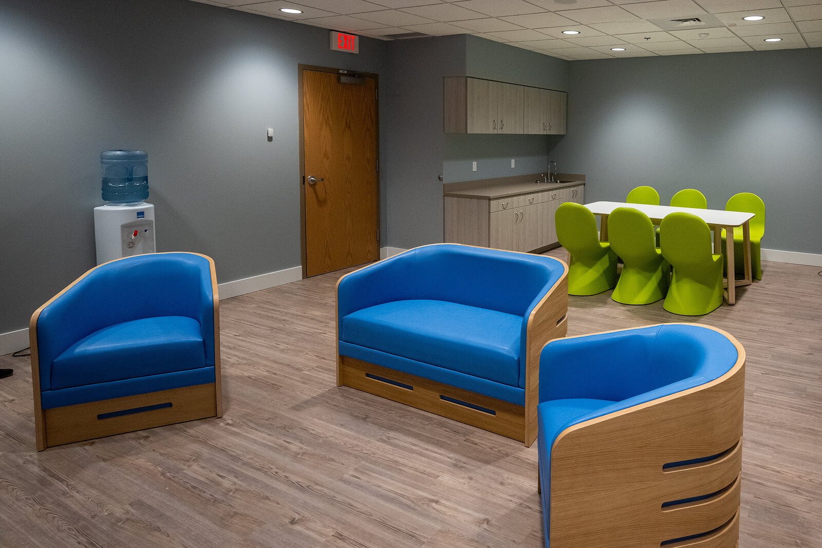 The 23-hour crisis stabilization unit at LifeWays Community Mental Health's new mental health crisis service center, funded by Jackson County's mental health millage.